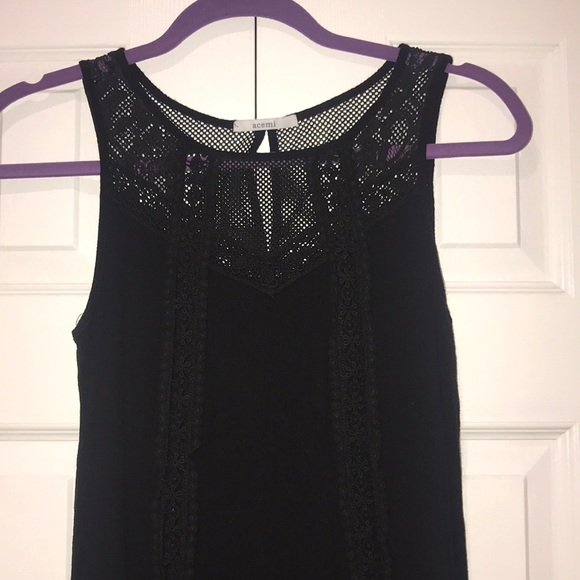 Urban Outfitters Acemi Black Lace Tank XS - Picture 3 of 5
